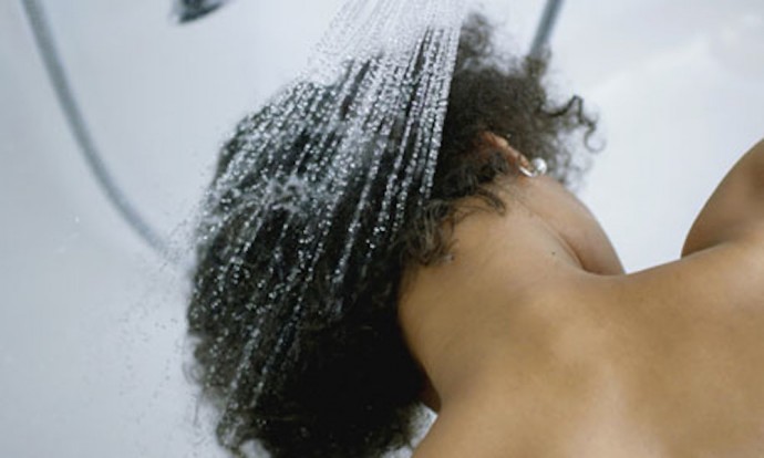 hot or cold water for natural hair