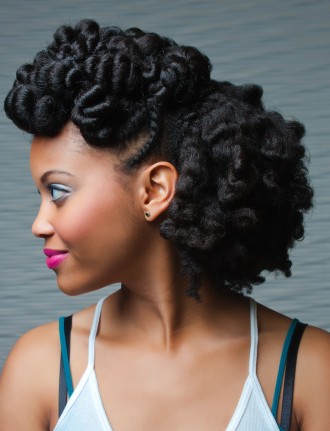 natural hairstyles for date night