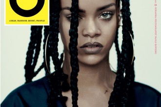 rihanna wears braids on the cover of id