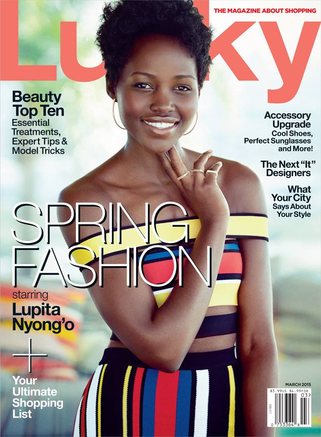 lupita nyong'o covers lucky magazine