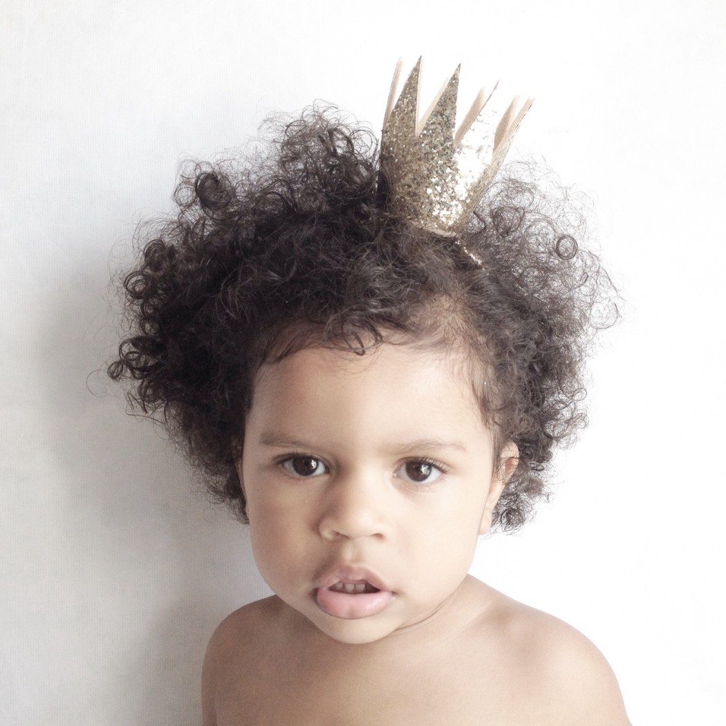 mixed race children's hair