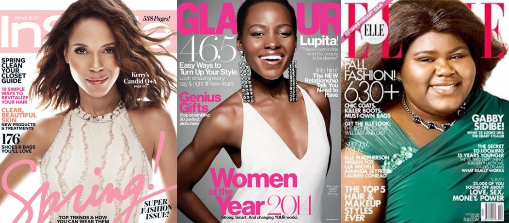 lightening black celebrities on magazine covers