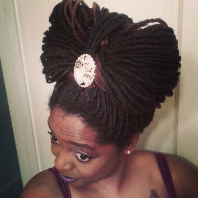 Updo Hairstyles Locs