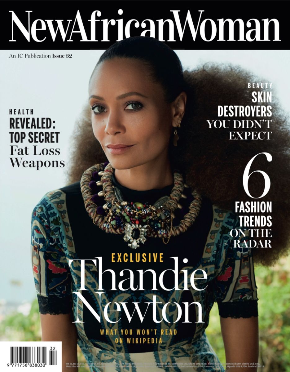 Thandie Newton Covers New African Woman Magazine