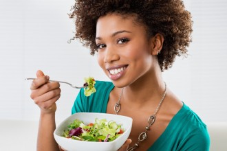healthy eating and hair growth