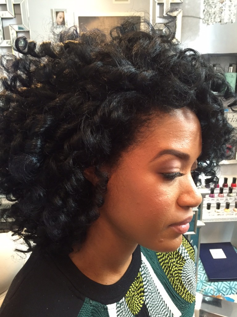 Rod Setting Natural Hair With Nmoultry