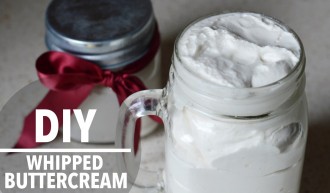 DIY Whipped Butter Cream Recipe