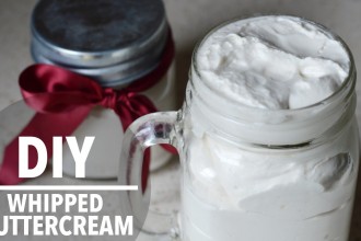 DIY Whipped Butter Cream Recipe