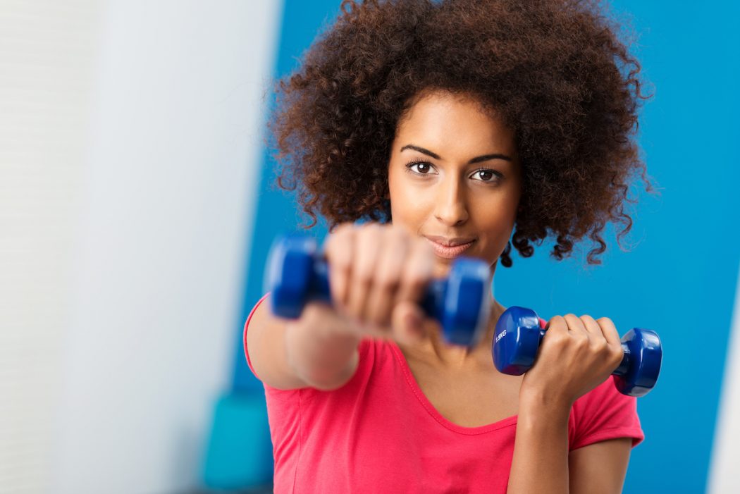 exercise and natural hair